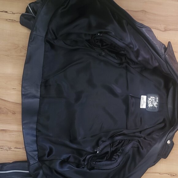 Vintage leather jacket - Picture 3 of 6